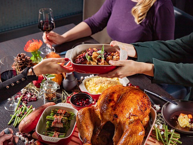 Thanksgiving Dinner in Sharing Style